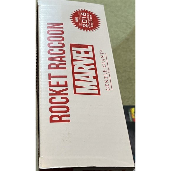 Rocket Raccoon Animated Statue LE #420/1000 Convention Exclusive Marvel 2016 NEW - Picture 6 of 9